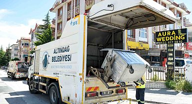 Altındağ Belediyesi detaylı temizlik çalışmalarına başladı