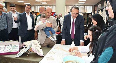 Altınova'da Meslek Edindirme Kursu yılsonu sergisi göz kamaştırdı