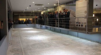 Amasya'da bin 700 yıllık 'mozaik' sergilenmeye başlandı
