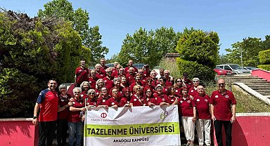 Anadolu Üniversitesi tazelenme olimpiyatlarına damga vurdu