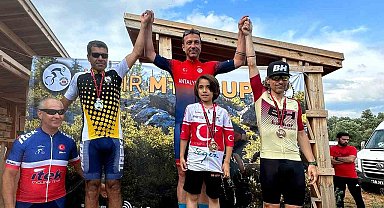 Antalyaspor dağ bisikletinde birinci