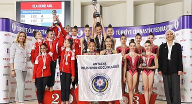 Antalyaspor'dan cimnastikte iki Türkiye derecesi