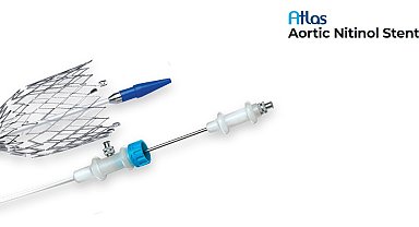 Aortik stentte akıllı metal teknolojisi: INVAMED Atlas Aortik Nitinol Stent