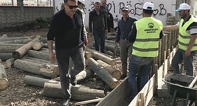 Ardahan Belediyesinin sosyal donatı yatırımları devam ediyor