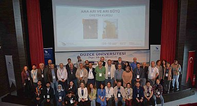 Arıcılara ana arı ve arı sütü üretim kursu