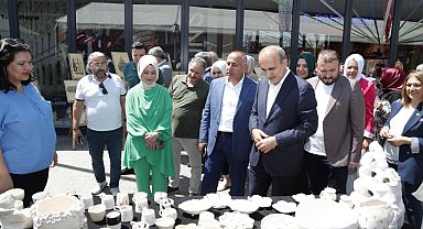 Arnavutköy'de el emeği ürünler online satış mağazasında satılacak