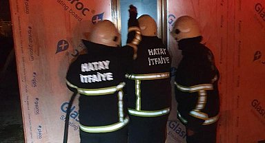 Arsuz'da konteyner yangını