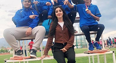 Aşkale'nin atletizm başarısı sürüyor