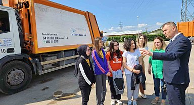 Atık Aktarma İstasyonu öğrencilerin ödev konusu oldu