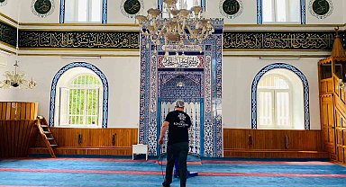 Aydın'da camiler bayrama hazır