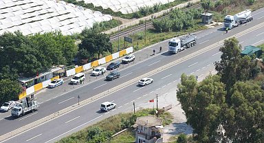Aydın'da hava destekli trafik denetimi