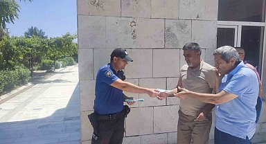 Aydın'da polisten dolandırıcılığa karşı broşürlü uyarı