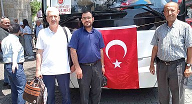 Aydın'da son hac kafilesi dualar ile uğurlandı