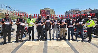 Aydın'da trafik ekiplerinden sürücülere 'korna çalmayın' çağrısı