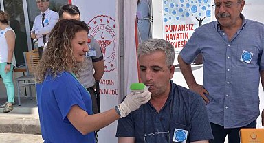 Aydın'da tütün kullanımının zararlarına dikkat çekildi