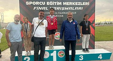 Aydınlı atletler Türkiye Şampiyonası'nı başarıyla tamamladı