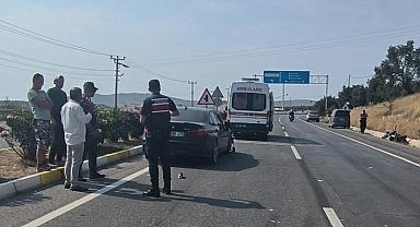 Ayvalık'ta elektrikli bisiklet ile otomobil çarpıştı: 1 ölü, 1 yaralı