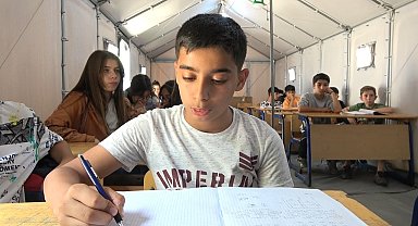 Azmettiler başardılar: Depremzede öğrenciler LGS'den tam puan bekliyor