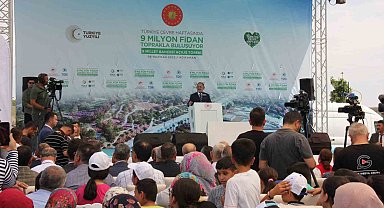 Bakan Özhaseki, 9 Millet Bahçesi'nin açılışında konuştu