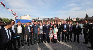 Bakan Özhaseki'den Şahinbey çarşısına tam not