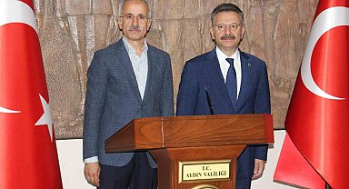 Bakan Uraloğlu, Vali Aksoy ile görüştü