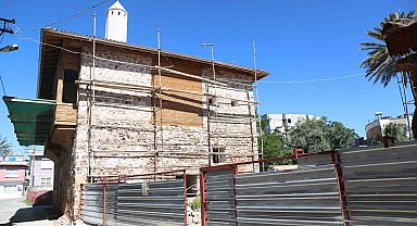 Balbey'de 'Devlet Konuk Evi' inşaatı sürüyor