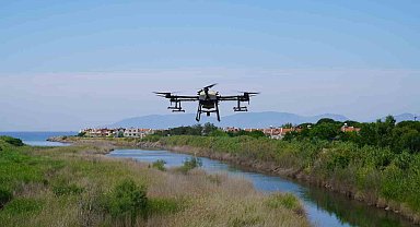 Balıkesir'de hem karadan hem de havadan haşere ile mücadele