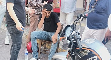 Bandırma'da trafik kazasında 1 kişi yaralandı