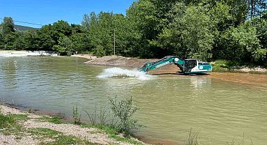 Bartın Irmağı'nda gezi tekneleri için derinleştirme çalışması başlatıldı