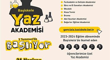 Başiskele Yaz Akademisi kayıtları başladı