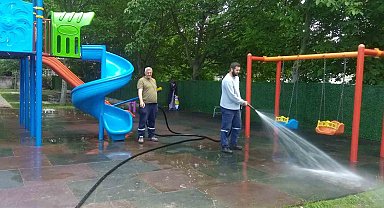 Başiskele'de yaz temizliği başladı