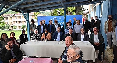 Başkan Aktaş'tan babalar gününde anlamlı buluşma