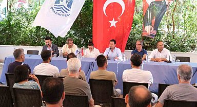 Başkan Aras, Bitez esnafıyla bir araya geldi