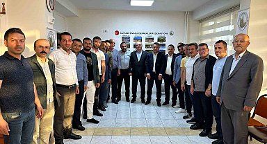 Başkan Bilgin'den Kayseri Sivaslılar Derneği'ne Hayırlı Olsun Ziyareti