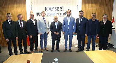 Başkan Büyükkılıç'a Uluslararası Sağır Sporları Komitesi'nden ziyaret