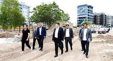 Başkan Dinçer: "Modern kent kimliğine yakışır bir sosyal donatı alanı inşa ediyoruz"