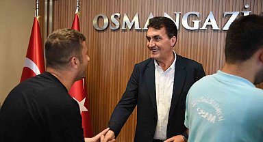 Başkan Dündar personel ile bayramlaştı