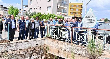 Başkan Ergün, Akhisar'daki çalışmaları yakından takip ediyor