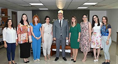 Başkan Ergün, MASKİ personeli ile bayramlaştı