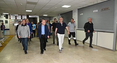 Başkan Ergün'den sabah saatlerine kadar sel bölgesinde inceleme