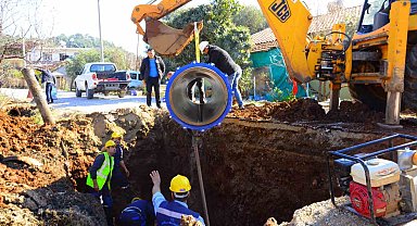 Başkan Gürün, Datça'ya su sözünü yerine getirdi