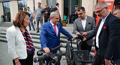 Başkan Işık, alternatif ulaşım aracını tanıttı