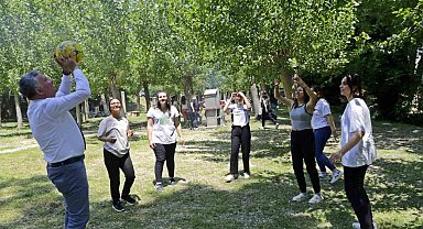 Başkan Kepenek, Çevre Haftası'nda çocuklarla vakit geçirdi