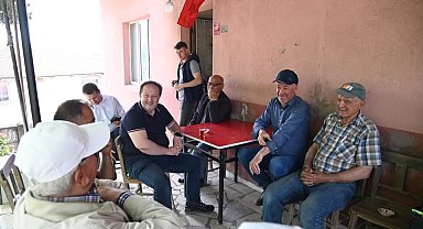 Başkan Orkan'dan kırsal mahallelere ziyaret