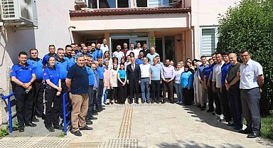 Başkan Örki, Pamukkale Belediyesi ailesiyle bayramlaştı