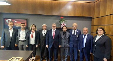 Başkan Şahin, Milletvekili Eldemir ile bir araya geldi