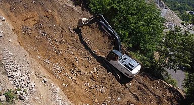 Başkan Sandıkçı: "Heyelanları ve heyelan risklerini ortadan kaldırıyoruz"