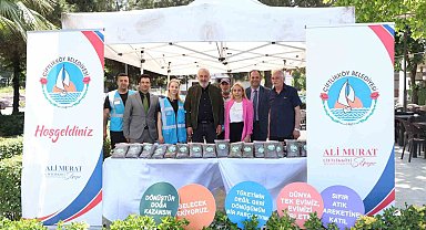 Başkan Silpagar'dan Çevre Haftası'nda organik toprak hediyesi