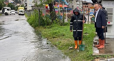 Başkan Tavlı: "Yaptığımız yatırımlar, olması muhtemel afetlerin önüne geçiyor"