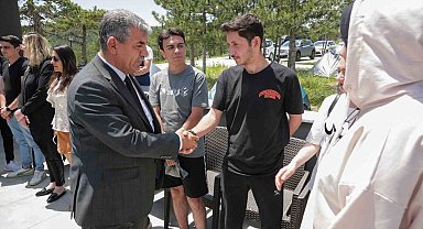 Başkan Vekili Abdullah Damcı, Sosyoloji Kampında gençlerle bir araya geldi